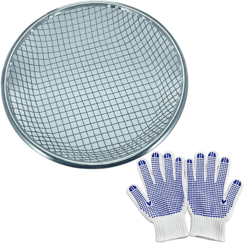 SWHSMLB Mesh Gardening Sifter, 10mm Sieve mesh Size， Perfect for 5 Gallon Bucket,for Sand Rocks Dirt Compost (10mm) - Image 1